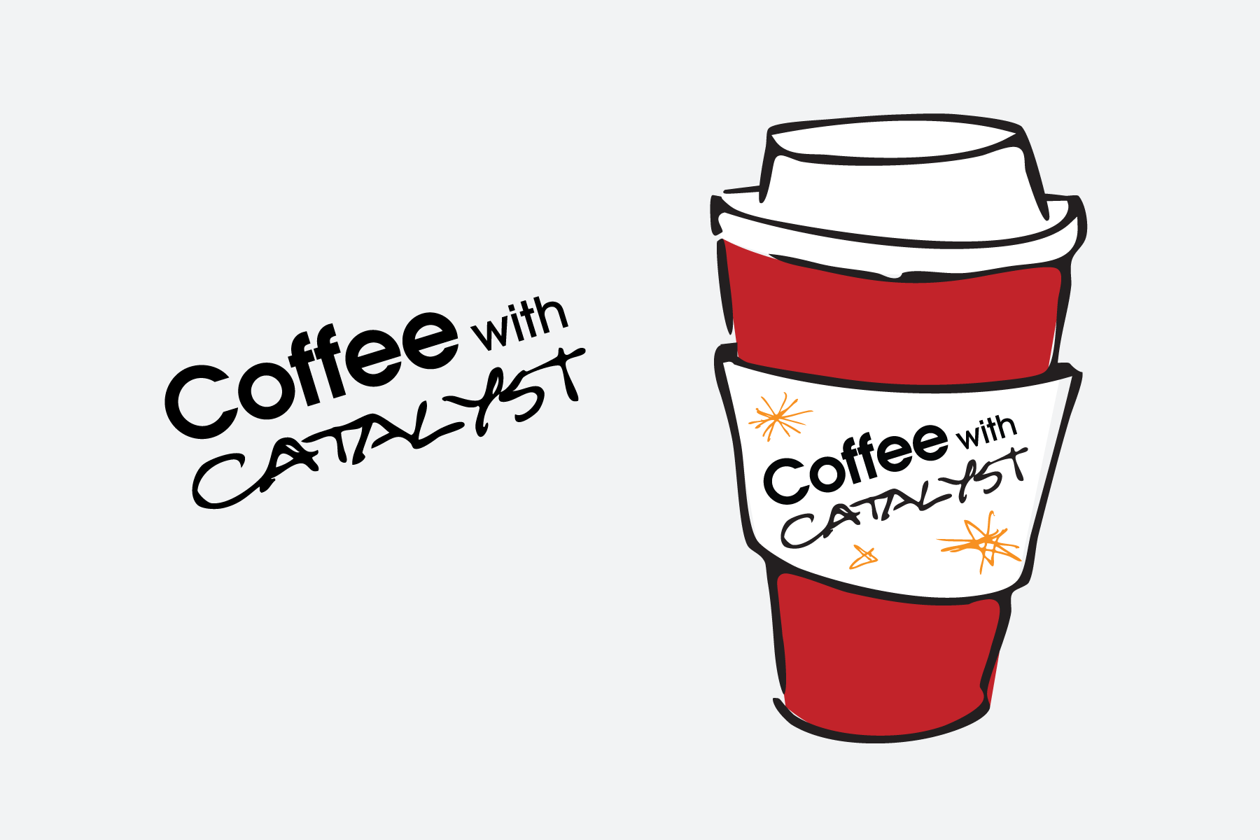 Coffee With Catalyst Logo Design