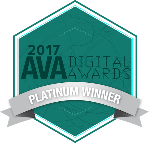AVA Digital Awards - Platinum Winner