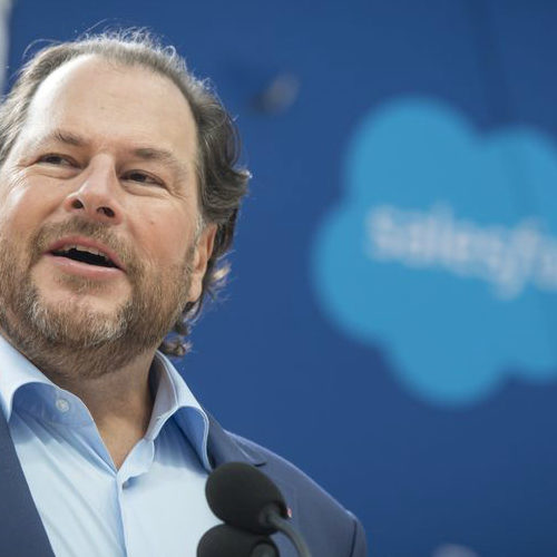 Marc Benioff, Salesforce Branding