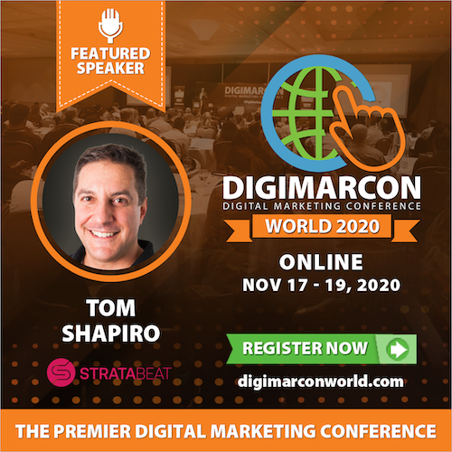 Tom Shapiro, Speaker at DigiMarCon World 2020