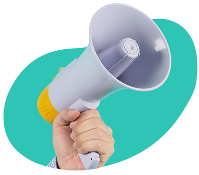 megaphone displaying marketing campaigns that rocked