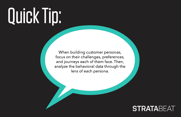 quick tip of customer persona