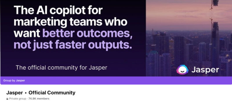 jasper ai copilot for marketing teams banner